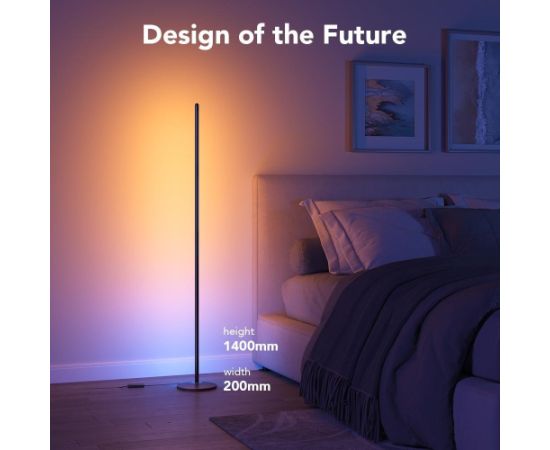 Govee H6076 RGBIC Smart Corner Floor Lamp Bluetooth / Wi-Fi / 1,4m