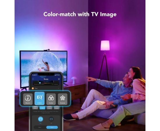 Govee DreamView T1 TV Backlight RGBIC LED Smart Lenta Bluetooth / Wi-Fi / 55-65"