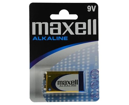 Maxell Alkaline Single-use battery 9V
