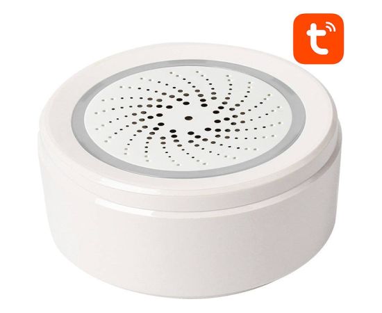 Smart Alarm Siren WiFi NEO NAS-AB02WT with Humidity Temperature Sensor TUYA