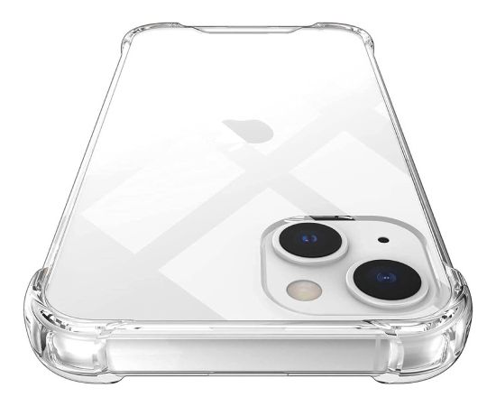 Anti shock силиконовый чехол Fusion 1.5 мм для Apple iPhone 15 Plus прозрачный