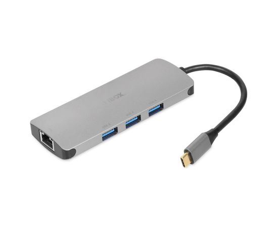 IBOX HUB USB IUH3RJ4K USB3.2 LAN HDMI 4K PD100W