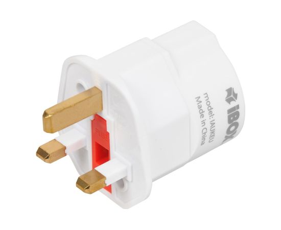 IBOX ADAPTER IAUKEU UK TO EU POWER OUTLET