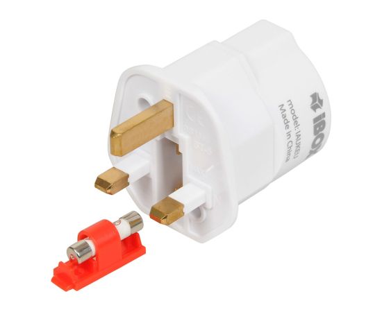 IBOX ADAPTER IAUKEU UK TO EU POWER OUTLET