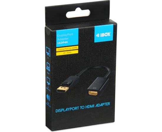 IBOX ADAPTER IADP4K DISPLAYPORT TO HDMI 4K