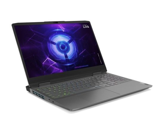 Lenovo LOQ Laptop 39.6 cm (15.6") Intel® Core™ i5 i5-12450H 16 GB DDR5-SDRAM 512 GB SSD NVIDIA GeForce RTX 4050 Wi-Fi 6 (802.11ax) NoOS Grey