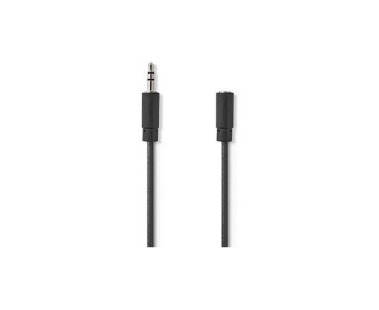 Nedis Stereo Audio Cable 3.5 mm Male - 3.5 mm Female 5.0 m Black