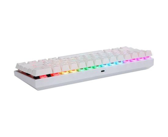 Wireless Mechanical keyboard Motospeed SK62 White (red switch)