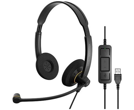 Austiņas ar mikrofonu Sennheiser SC 60 ML  (5714708003526)