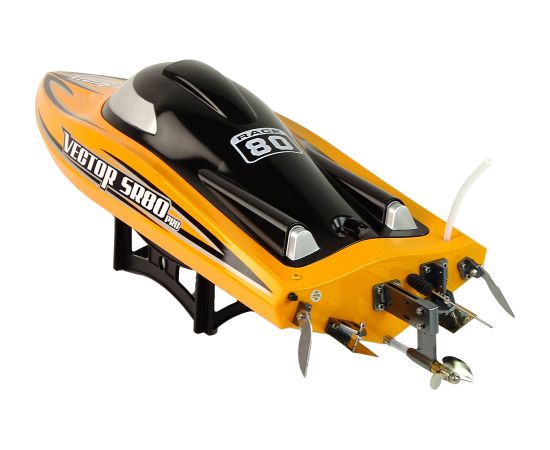 Import Leantoys Łódź Motorboat R/C Brushless ARTR SR 80 PRO 74 km/h Yellow