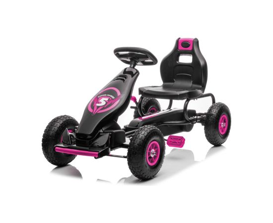 Lean Cars Pedal go-kart G18 Pink
