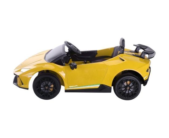 Lean Cars Electric Ride On Car Lamborghini Huracan Yellow