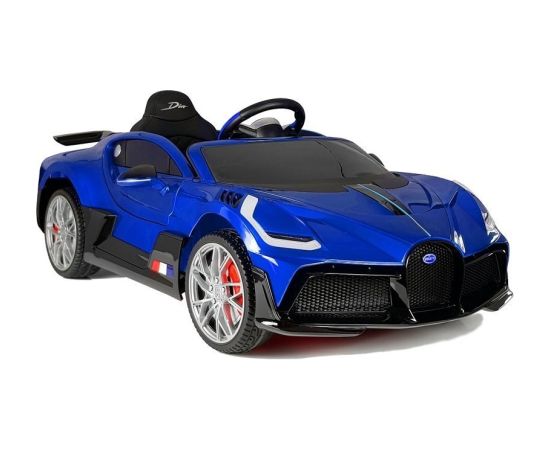 Lean Cars Electric Ride-On Car Bugatti Divo Blue Painted