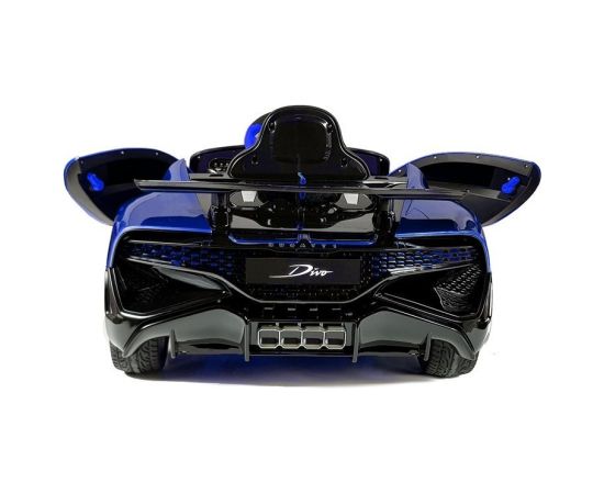 Lean Cars Electric Ride-On Car Bugatti Divo Blue Painted