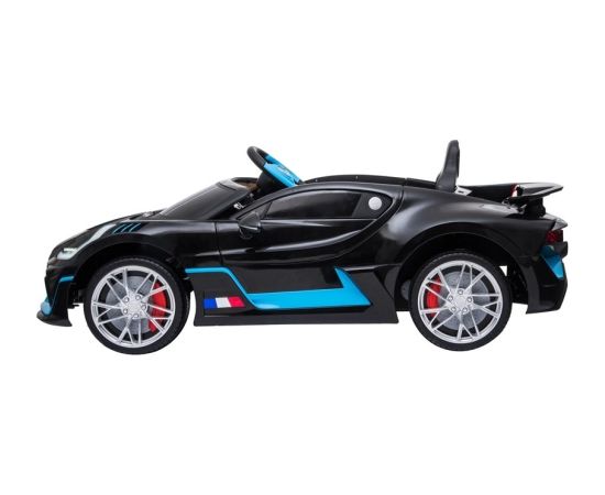 Lean Cars Electric Ride-On Car Bugatti Divo Black Painted