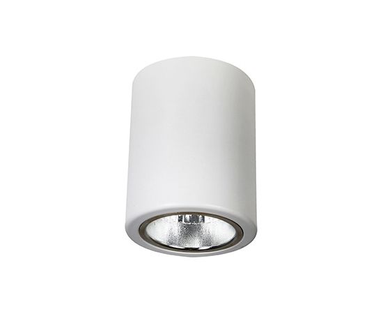 Gr.l.-DOWNLIGHT ROUND 60W E27 balta Modernās lampas