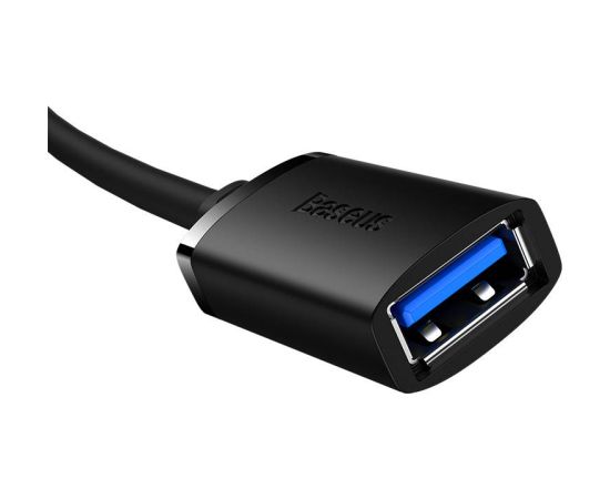 USB 3.0 Extension cable Baseus male to female, AirJoy Series, 3m (black)