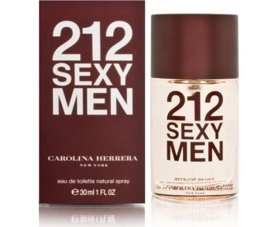 Carolina Herrera 212 Sexy Men EDT 30 ml Vīriešu Smaržas