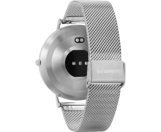 Garett Smartwatch Verona Silver Steel Умные часы AMOLED / Bluetooth 5.1 / IP67 / GPS / SMS