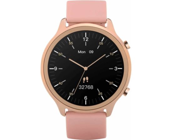 Garett Smartwatch Garett Veronica gold-pink Sieviešu viedpulkstenis IPS / Bluetooth 5.1 / IP67 / GPS / SMS