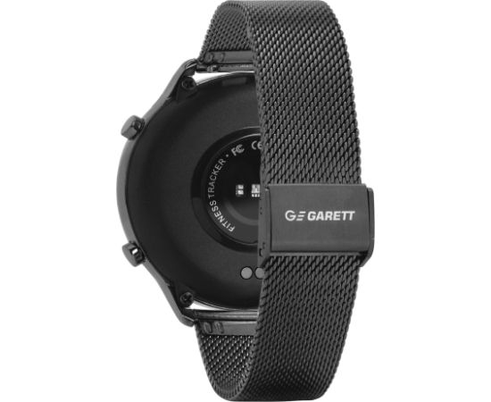 Garett Smartwatch Garett Veronica Black Steel Умные часы IPS / Bluetooth 5.1 / IP67 / GPS / SMS