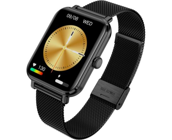 Garett Smartwatch GRC CLASSIC Black Steel Viedpulkstenis IPS / Bluetooth / IP68 / SMS