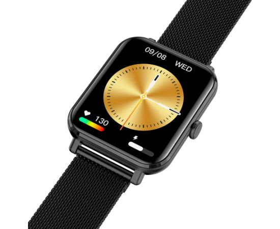 Garett Smartwatch GRC CLASSIC Black Steel Умные часы IPS / Bluetooth / IP68 / SMS