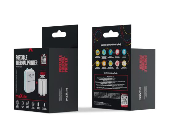 Maxlife MXTP-100 Bluetooth Fotoattēlu printeris