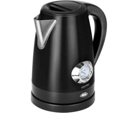 MPM Cordless kettle MCZ-108/C black 1,7 L