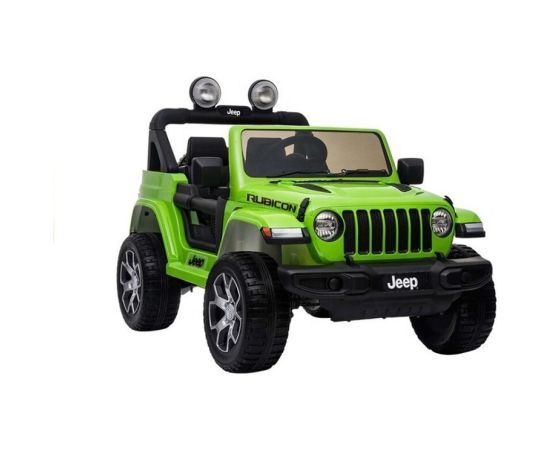 Lean Cars Electric Ride On Jeep Rubicon 4x4 Green