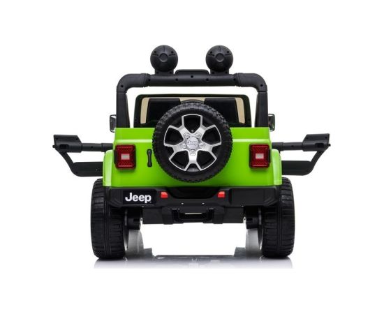 Lean Cars Electric Ride On Jeep Rubicon 4x4 Green