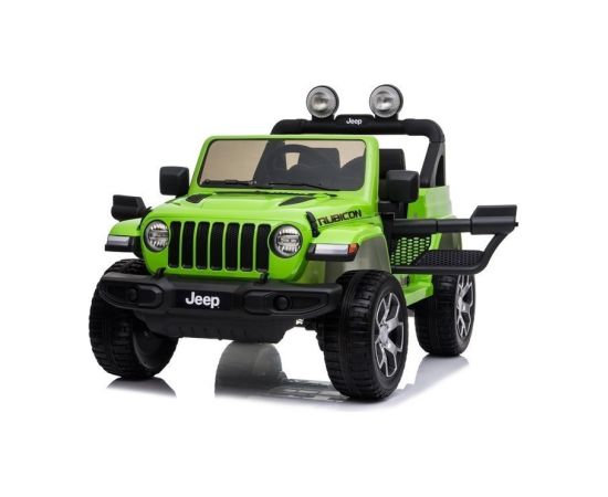 Lean Cars Electric Ride On Jeep Rubicon 4x4 Green