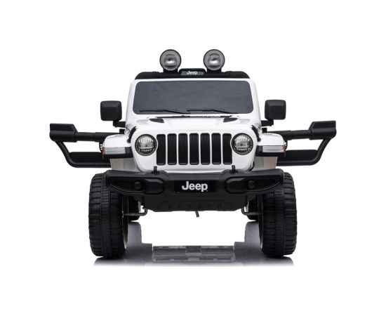 Lean Cars Electric Ride On Jeep Rubicon 4x4 White