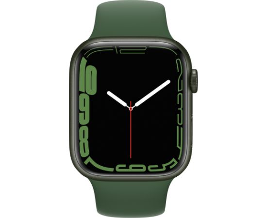 Apple Watch Series 7 45mm Aluminium GPS - Green (Atjaunināts, stāvoklis Ļoti labi)