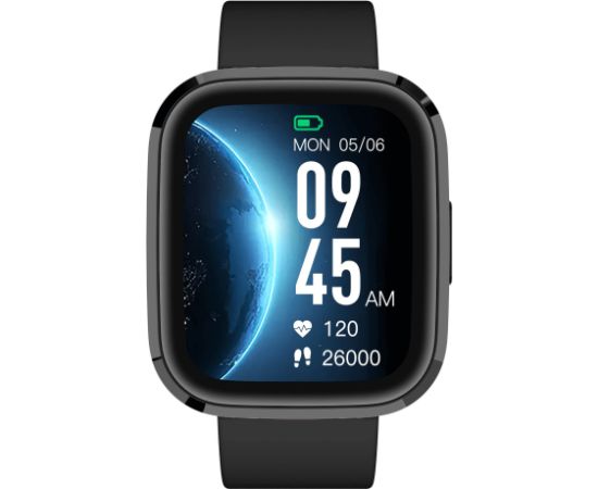 Garett Smartwatch GRC STYLE Black Умные часы IPS / Bluetooth / IP68 / SMS