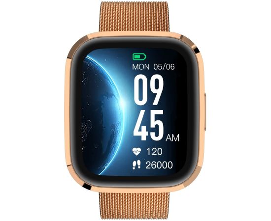 Garett Smartwatch Garett GRC STYLE Gold steel Viedpulkstenis IPS / Bluetooth / IP68 / SMS