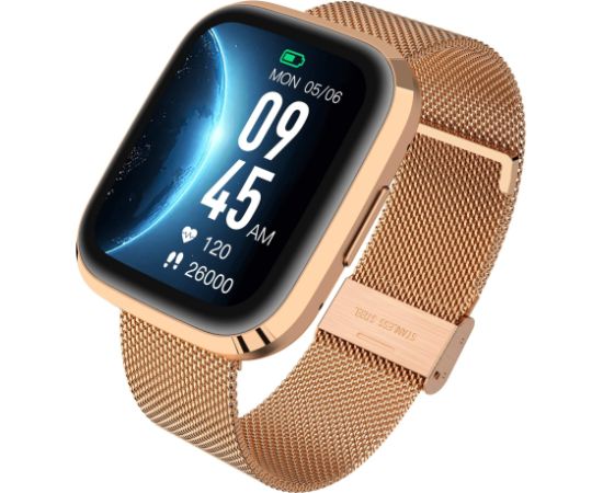 Garett Smartwatch Garett GRC STYLE Gold steel Умные часы IPS / Bluetooth / IP68 / SMS