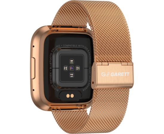 Garett Smartwatch Garett GRC STYLE Gold steel Viedpulkstenis IPS / Bluetooth / IP68 / SMS