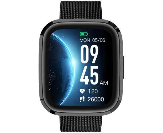 Garett Smartwatch Garett GRC STYLE Black steel Умные часы IPS / Bluetooth / IP68 / SMS