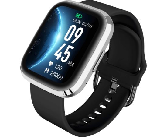 Garett Smartwatch Garett GRC STYLE Silver-black Viedpulkstenis IPS / Bluetooth / IP68 / SMS