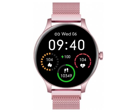 Garett Smartwatch Garett Classy pink steel Умные часы IPS / Bluetooth / IP68