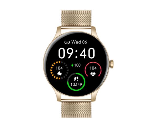 Garett Smartwatch Garett Classy gold steel Умные часы IPS / Bluetooth / IP68