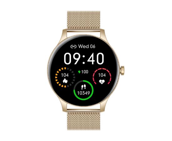 Garett Smartwatch Garett Classy gold steel Viedpulkstenis IPS / Bluetooth / IP68