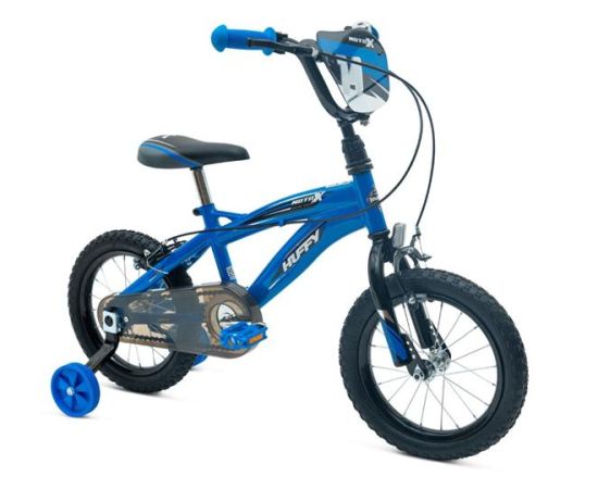 Huffy Moto X 14" Bike Blue/Black