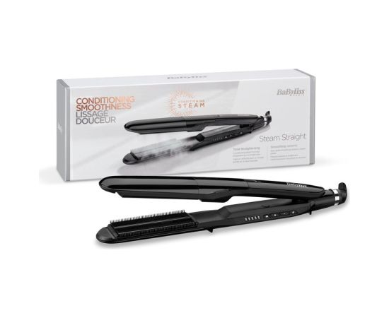 BaByliss ST492E hair styling tool Straightening iron Steam Black 2.5 m