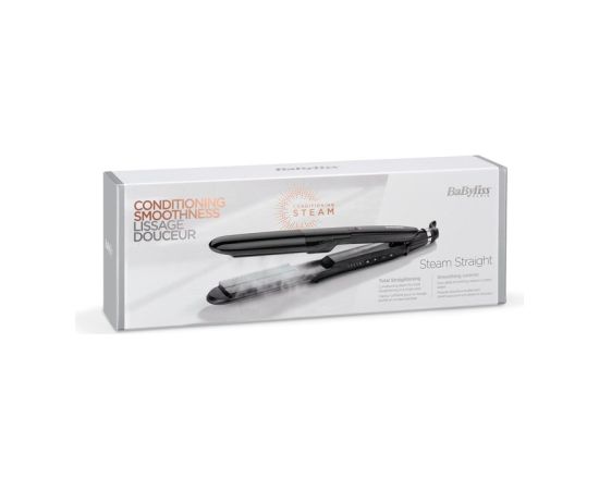 BaByliss ST492E hair styling tool Straightening iron Steam Black 2.5 m