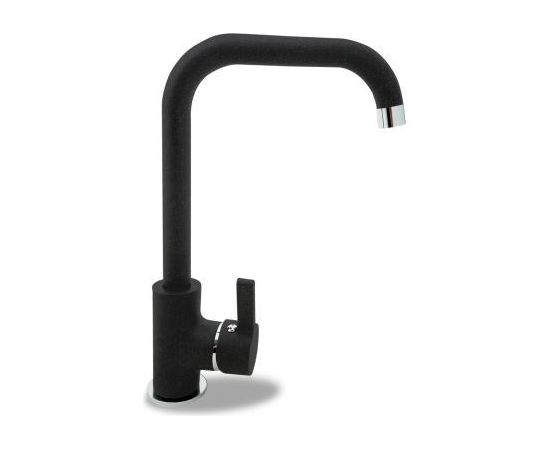 PYRAMIS 090923238 kitchen faucet Black