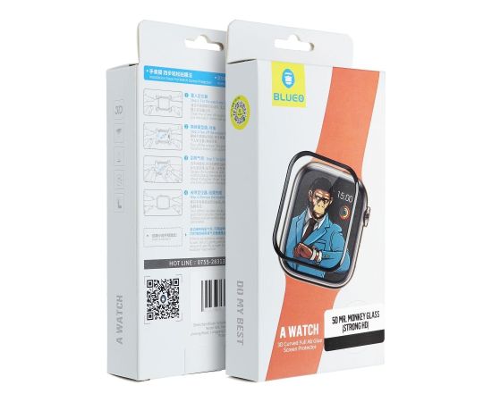 OEM Mr. Monkey 5D Glass Premium 9H aizsargstikls - plēve Apple Watch 40MM