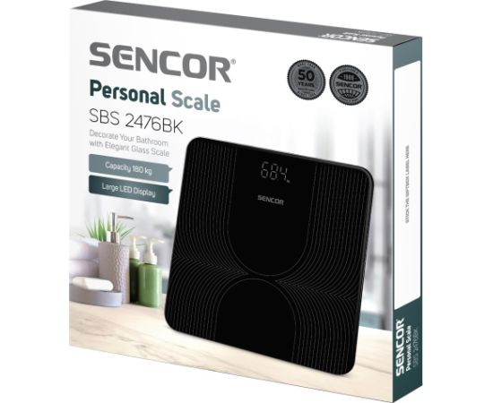 Personal scale Sencor SBS2476BK