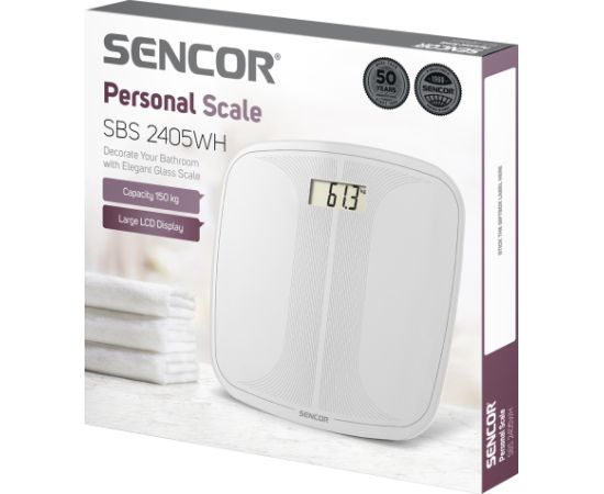 Personal scale Sencor SBS2405WH